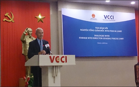 អតីតអគ្គនាយក WTO លោក Pascal Lamy៖ផ្តោតការយកចិត្តទុកដាក់ ការការពារអតិថិជនក្នុងការចរចារពាណិជ្ជកម្ម