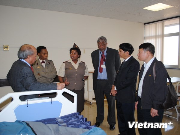 វៀតណាមនិងអាហ្វ្រិកខាងត្បូងសហប្រតិបតិ្តការថែទាំសុខភាពឲ្យប្រជាជន