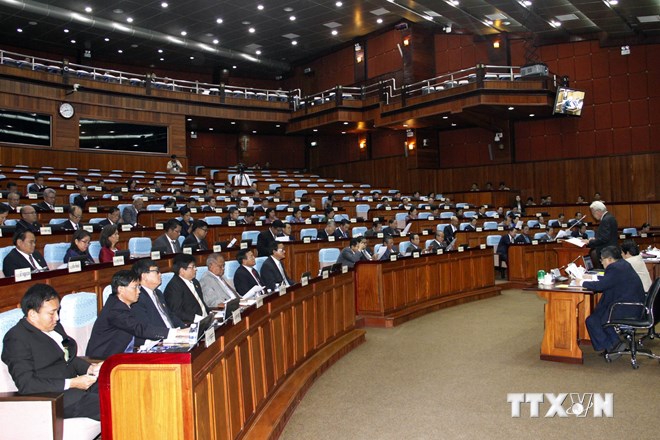 រដ្ឋសភាកម្ពុជានិតិកាលទី ៥ ជ្រើសតាំងគណៈថ្នាក់ដឹកនាំថ្មី