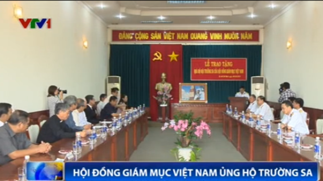 គ្រិសហតសាសនិកវៀតណាមគាំទ្រជាប្រាក់ចំនួន៣ពាន់លានដុងយុទ្ធជននិងប្រជាជននៅប្រជុំកោះ Truong Sa