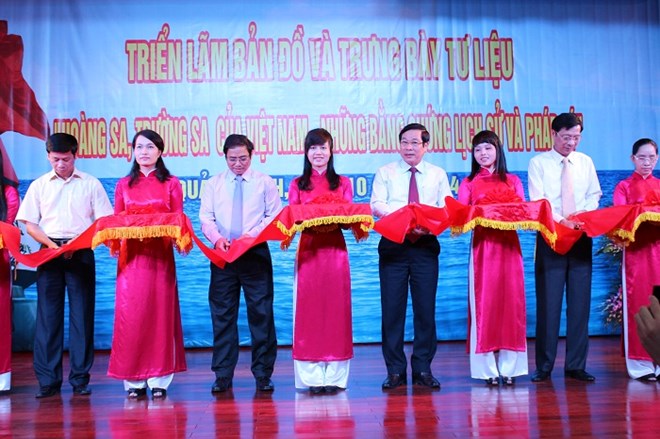 ការតាំងពិព័រណ៌ផែនទីនិងឯកសារស្ដីពី៖ Hoang Sa, Truong Sa របស់វៀតណាម​