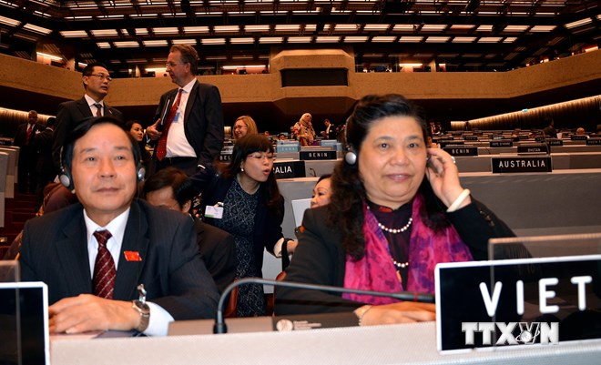 វៀតណាមអំពាវនាវឲ្យ IPU ការពារនិងជំរុញបញ្ហាសមភាពភេទ