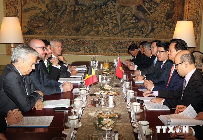 នាយករដ្ឋមន្ត្រី Nguyen Tan Dung បញ្ចប់ដំណើរទស្សនកិច្ចប្រទេសប៊ែលហ្សិកប្រកបដោយជោគជ័យ