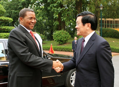 វៀតណាមនិងតង់សានីជំរុញកិច្ចសហប្រតិបត្តិការ