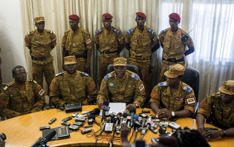 ការដណ្តើមអំណាចក្រោយពីពលប្រហារនៅ Burkira Faso