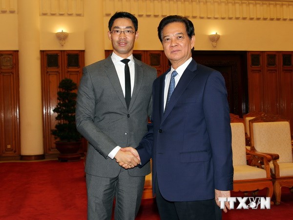 នាយករដ្ឋមន្រ្តីវៀតណាមទទួលជួបសន្ទនាជាមួយនាយកប្រតិបតិ្តវេទិការសេដ្ឋកិច្ចពិភពលោក