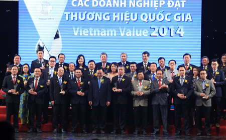 អង្គភាពអាជីវកម្មចំនួន៦៣ទទួលជ័យលាភីពាណិជ្ជសញ្ញាជាតិវៀតណាមលើកទី៤