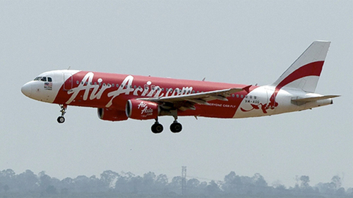 ជើងហោះហើរAirAsia បាត់ទាក់ទង