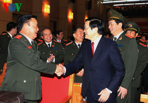 ប្រធានរដ្ឋវៀតណាមចូលរួមសន្និសីទនគរបាលទូទាំងប្រទេសលើកទី៧០