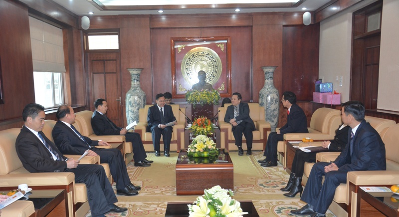 ខេត្ត Cao Bang របស់វៀតណាមបង្កើនកិច្ចសហប្រតិបតិ្តការជាមួយខេត្ត Guangxi របស់ចិន