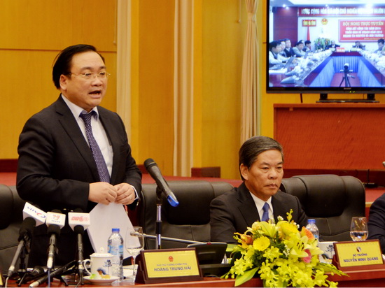 ឧបនាយករដ្ឋមន្ត្រី Hoang Trung Hai បញ្ជាណែនាំឲ្យបង្កលក្ខណៈងាយស្រួលបែបបទរដ្ឋបាលអំពីធនធានបរិស្ថាន