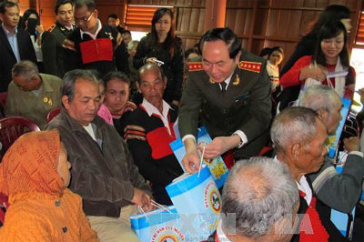 ការធានាសន្តិសុខនៅតំបន់ខ្សែព្រំដែន Tay Nguyen