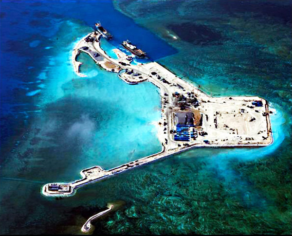 សារព័ត៍មានបារាំងនិងអន្តរជាតិសរសេរអំពីមហិច្ចតារបស់ចិនក្នុងការកសាងកោះសប្បនិមិត្តនៅប្រជុំកោះ Truong Sa