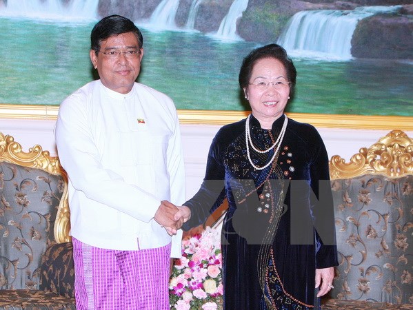 វៀតណាមនិងម៉ីយ៉ាន់ម៉ាបង្កើនកិច្ចសហប្រតិបតិ្តការទ្វេភាគីនិងពហុភាគី