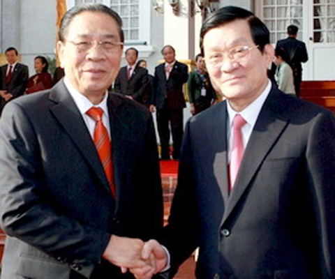 ប្រធានរដ្ឋវៀតណាមទៅបំពេញទស្សនកិច្ចនៅឡាវ