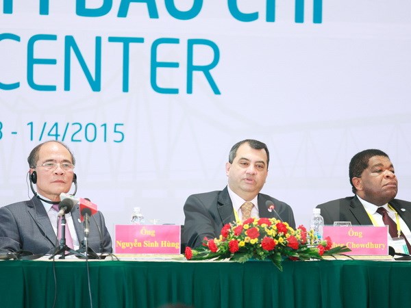 មហាសន្និបាត IPU 132 ទទួលបានជោគជ័យដ៏ត្រចះត្រចង់ដោយមានការចេញសេចក្តីថ្លែងការណ៍ហាណូយ