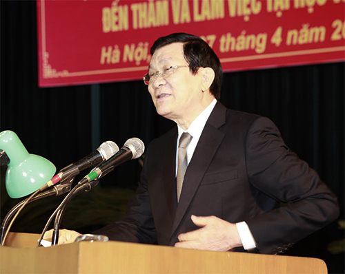 ប្រធានរដ្ឋវៀតណាម៖ ឯករាជ្យ អធិបតេយ្យភាព ឯកភាព បូរណភាពទឹកដី គឺមិនអាចរំលោភបានឡើយ