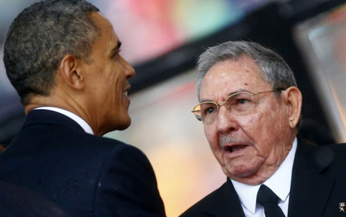 ប្រធានាធិបតីអាមេរិកនឹងមានការជួបសន្ទនាជាមួយប្រធានរដ្ឋគុយបានៅ Panama