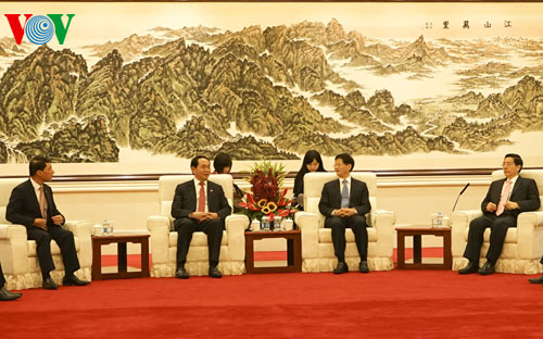 សកម្មភាពទ្វេភាគីក្នុងក្របខ័ណ្ឌដំណើរទស្សនកិច្ចជាផ្លូវការនៅប្រទេសចិនរបស់អគ្គលេខាបក្សវៀតណាម