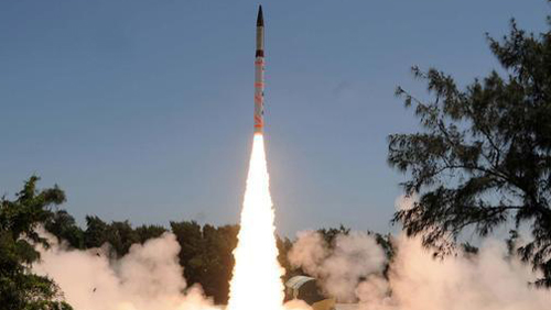 ឥណ្ឌាបាញ់បង្ហោះប្រកបដោយជោគជ័យកាំជ្រួច Agni-3