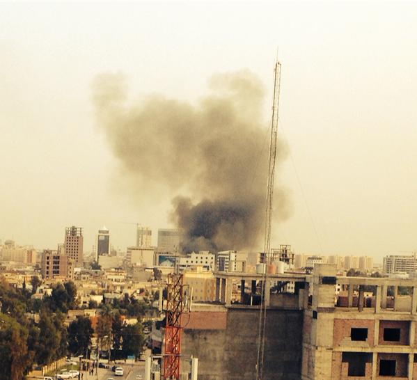 ការវាយប្រហារដោយគ្រាប់បែកនៅខាងក្រៅស្ថានកុងស៊ុលអាមេរិកប្រចាំនៅអ៊ីរ៉ាក់