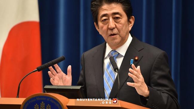 នាយរដ្ឋមន្ត្រីជប៉ុនមានបទសន្ទរកថាប្រវត្តិសាស្ត្រនៅរដ្ឋសភាអាមេរិក