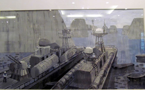 តាំងពិព័រណ៍អំពីកោះសមុទ្រនិងយុទ្ធជនទ័ពជើងទឹក