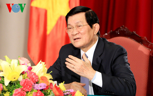 ប្រធានរដ្ឋវៀតណាមឆ្លើយសម្ភាសន៍ទីភ្នាក់ងារសារព័ត៍មានរុស្ស៊ី