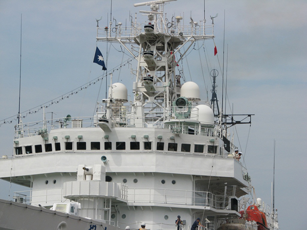 នាវាប៉ូលីសសមុទ្រជប៉ុនមកទស្សនាទីក្រុង Da Nang