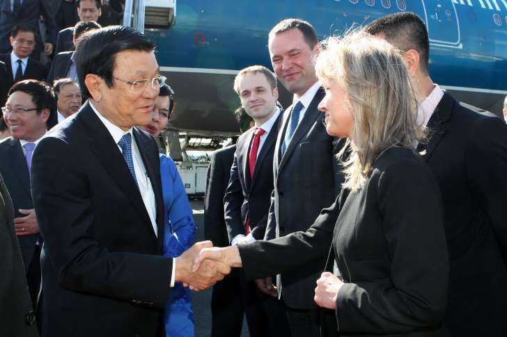 ប្រធានរដ្ឋវៀតណាមអញ្ជើញទៅបំពេញទស្សនកិច្ចនៅសាធារណរដ្ឋឆែក