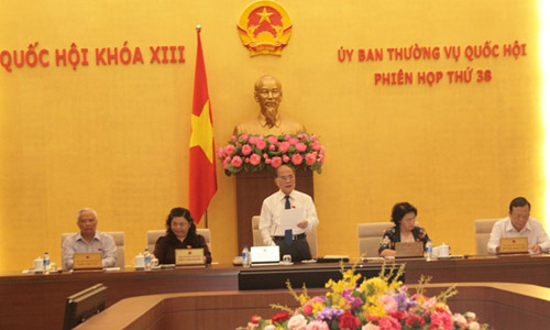 គណៈកម្មាធិការអចិន្ត្រៃរដ្ឋសភាវៀតណាមផ្ដល់មតិអំពីគំរោងច្បាប់រដ្ឋប្បវេណី (ធ្វើវិសោធនកម្ម)