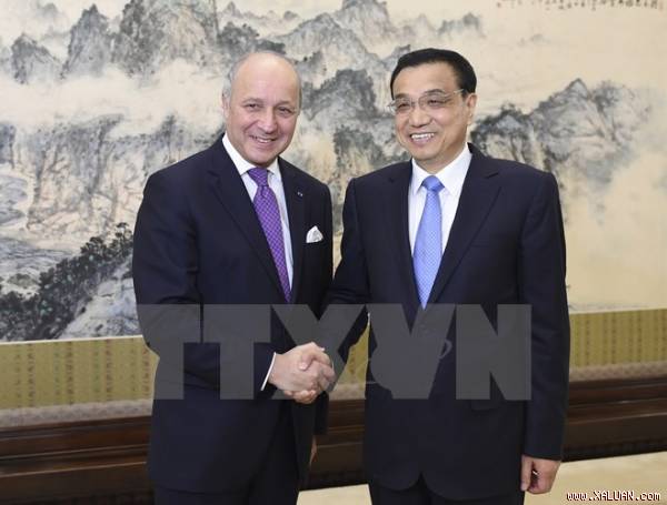 ចិននិងបារាំងព្រមព្រៀងគ្នាបង្កើនកិច្ចសហប្រតិបត្តិការលើគ្រប់វិស័យ