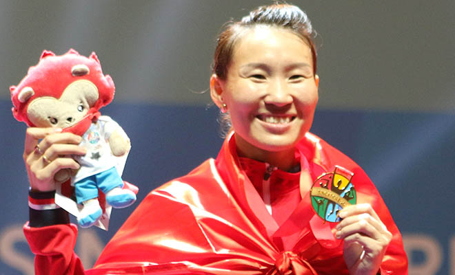 បញ្ចប់ថ្ងៃប្រកួត៦មិថុនាវៀតណាមឈរលំដាប់ថ្នាក់ទី២នៅ Sea Games 28