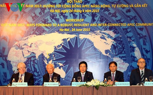 ទទួលរៀបចំសកម្មភាពនានានៃវេទិការ APEC ឆ្នាំ២០១៧ជាចំណុចស្នូលក្នុងកិច្ចការបរទេសរបស់វៀតណាមដល់ឆ្នាំ២០២០