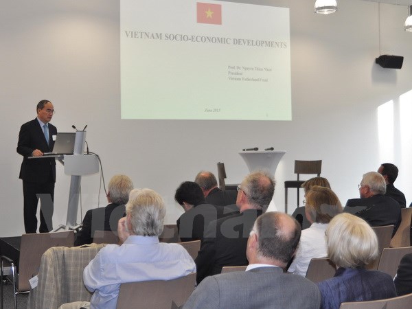 ប្រធានរណសិរ្សមាតុភូមិវៀតណាមអញ្ជើញទៅបំពេញទស្សនកិច្ចនៅអាល្លឺម៉ង់