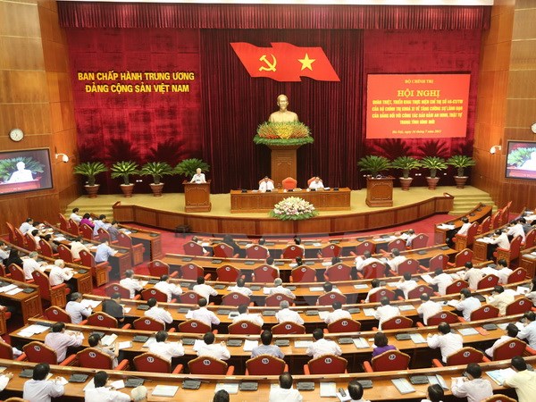 បង្កើនការដឹកនាំរបស់បក្សចំពោះកិច្ចការធានាសន្តិសុខ សណ្តាប់ធ្នាប់ក្នុងស្ថានភាពថ្មី