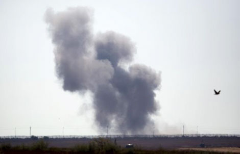 អេហ្ស៊ីបវាយប្រហារតាមជើងអាកាសកំទិចភេរវករចំនួន២៦នាក់