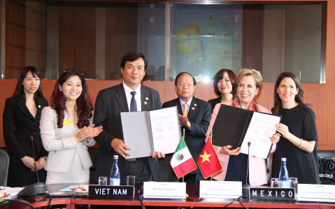 វៀតណាមនិងម៉ិចស៊ិកូជំរុញកិច្ចសហប្រតិបត្តិការវប្បធម៌និងទេសចរណ៍