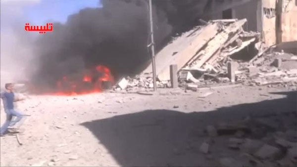 យន្តហោះរុស្ស៊ីបំផ្លាញ់មូលដ្ឋានសំខាន់ជាច្រើនរបស់ IS នៅស៊ីរី