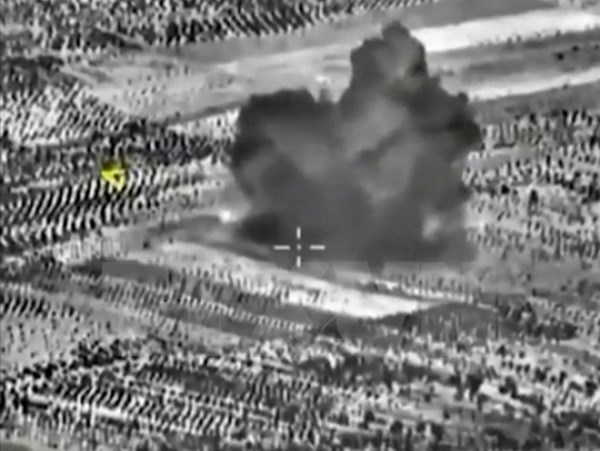 កងទ័ពជើងអាកាសរុស្ស៊ីបំផ្លាញចោលទីតាំងសំខាន់របស់ IS នៅស៊ីរី