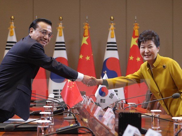 ជំនួបចរចារជាន់ខ្ពស់ជប៉ុន-ចិននិងកូរ៉េខាងត្បូងបានប្រព្រឹត្តទៅនៅកូរ៉េខាងត្បូង