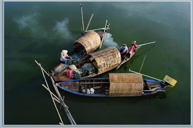 សិល្បៈថតរូបនៅតំបន់ដីសណ្តទន្លេ Cuu Long
