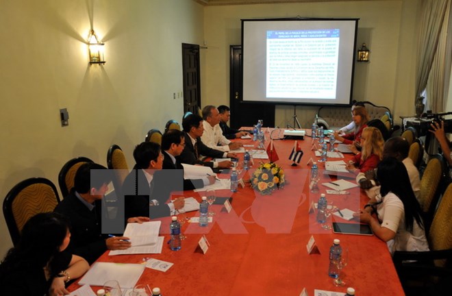 ផ្នែកអយ្យការវៀតណាមនិងគុយបាផ្លាស់ប្តូរបទពិសោធន៍ការពារសិទ្ធិប្រយោជន៍ពលរដ្ឋ