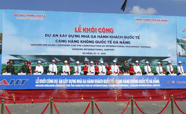 បើកការដ្ឋានសាងសងគំរោងការណ៍៖កសាងស្ថានីយ៍ភ្ញៀវអន្តរជាតិ-ព្រលានយន្តហោះ អន្តរជាតិ Da Nang