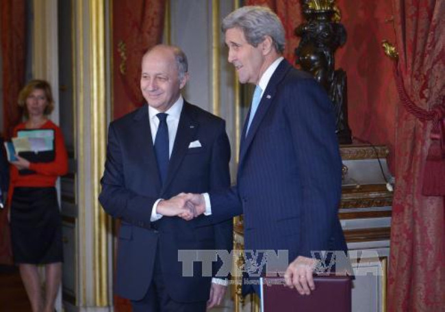 រដ្ឋមន្រ្តីការបរទេសនៃប្រទេសចំនួន៩ជួបប្រជុំត្រៀមរៀបចំឲ្យសន្និសីទអន្តរជាតិស្ដីពីស៊ីរី