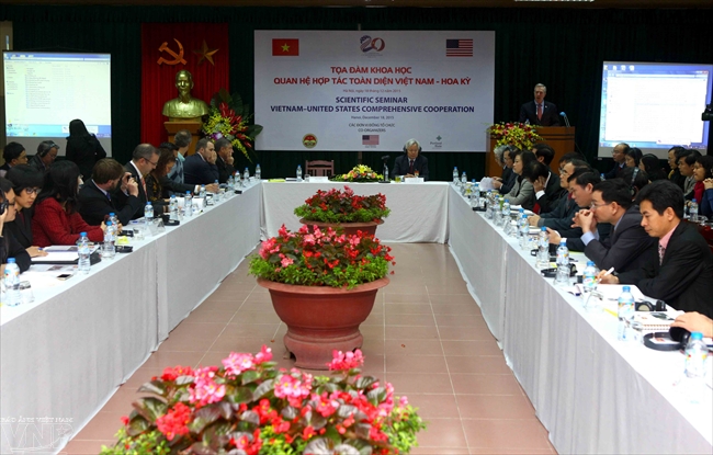 វៀតណាមអាមេរិកជម្រុញកិច្ចសហប្រតិបត្តិការលើគ្រប់វិស័យ