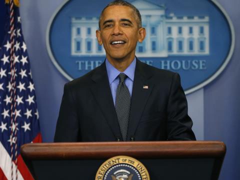 ប្រធានាធិបតីអាមេរិករៀបចំសន្និសីទកាសែតចុងឆ្នាំ