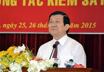 ប្រធានរដ្ឋលោក Truong Tan Sang អញ្ជើញចូលរួមសន្និសីទអនុវត្តភាកិច្ចការងារអយ្យការឆ្នាំ២០១៦