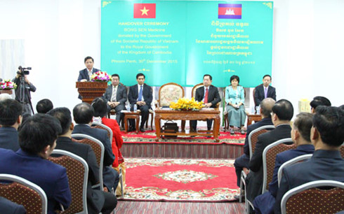 រដ្ឋាភិបាលវៀតណាមជួយឧបត្ថម្ភកម្ពុជាក្នុងការងារផ្តាច់គ្រឿងញៀន