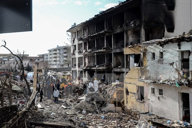 ទួរគីវាយប្រហារតបតវិញទៅលើ IS